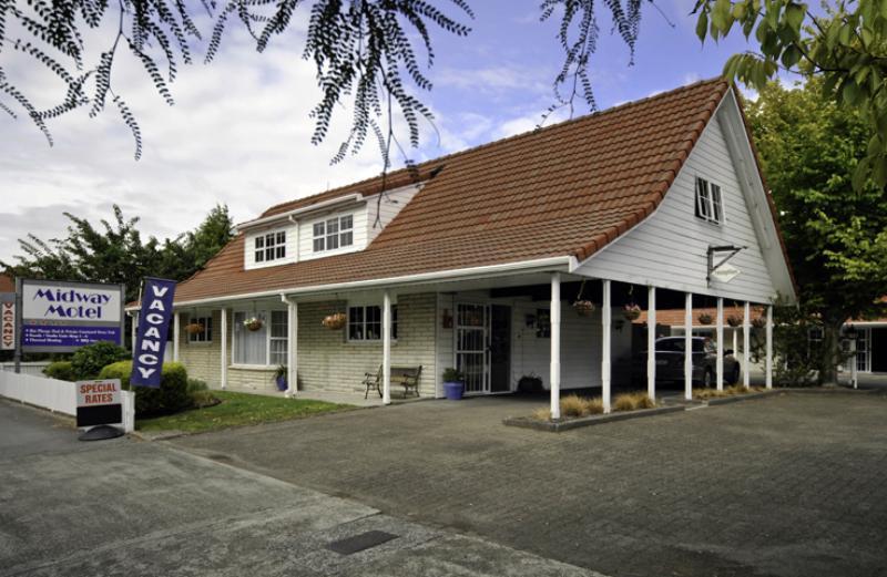 Midway Motel Rotorua Exterior foto